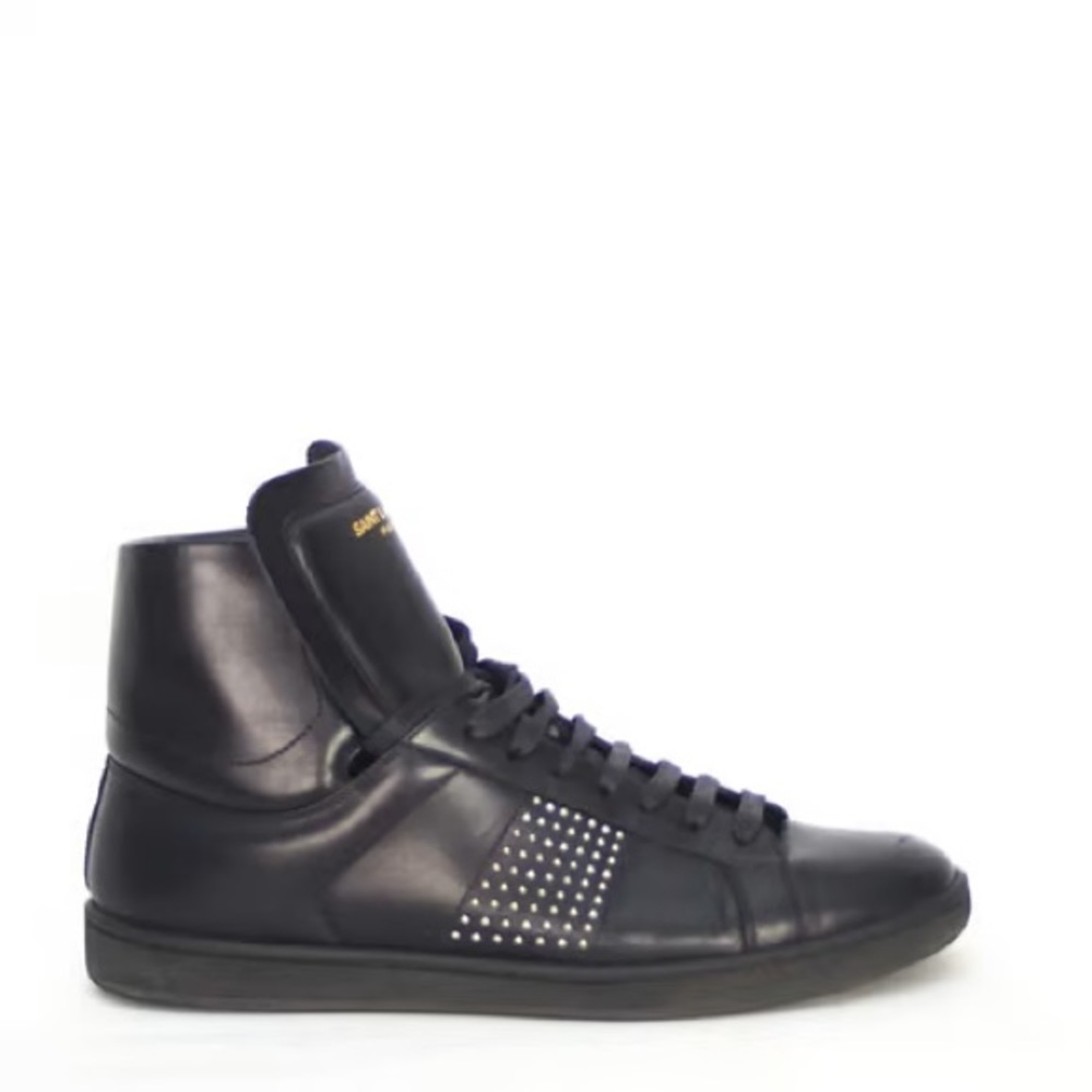 Saint Laurent High Tops with studs 39.5